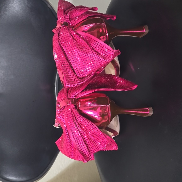 Chase+Chloe 🩷 pink high heels 👠 size7 - Picture 3 of 6